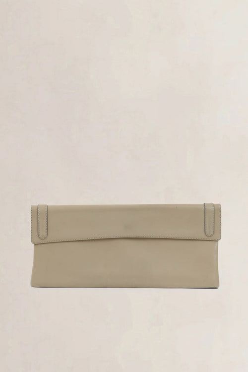 Delvaux Creme Clutch