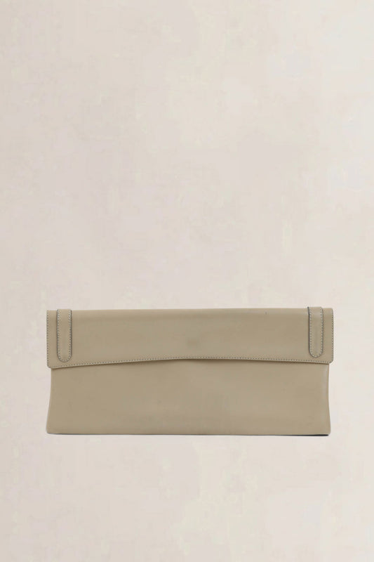 Delvaux Creme Clutch