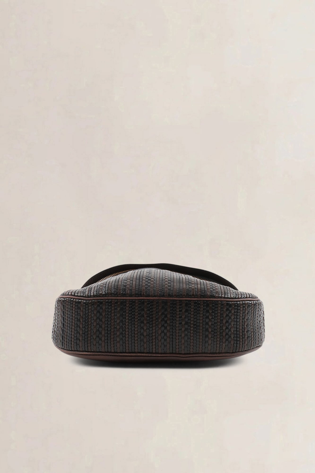 Delvaux Brown Toile De Cuir — vintage