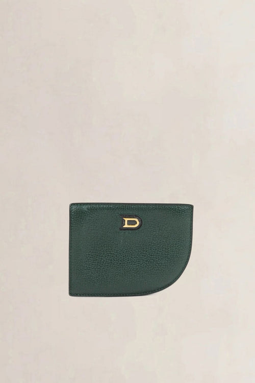Delvaux Green Coin Wallet