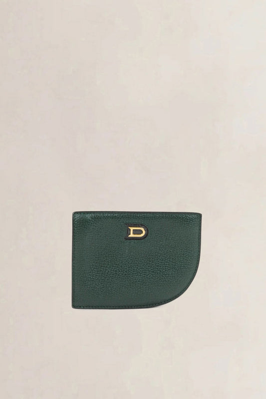 Delvaux Green Coin Wallet