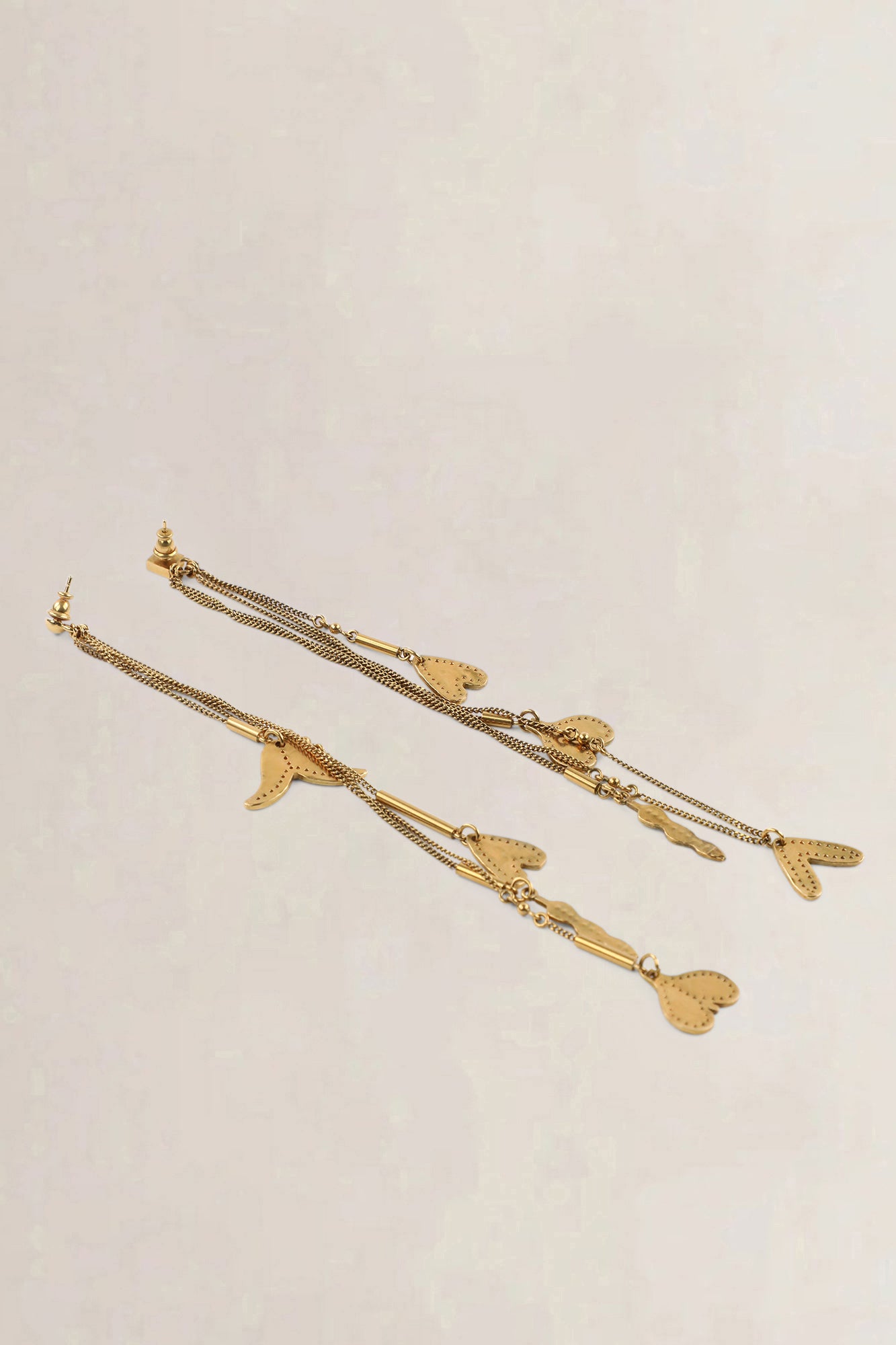 Chloé Keira Gold Brass Earrings