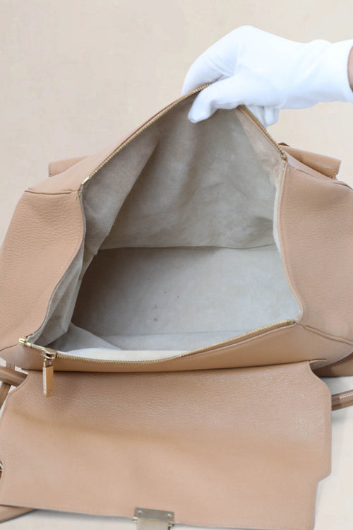 Delvaux Coquin Poches Blush Shoulder Bag