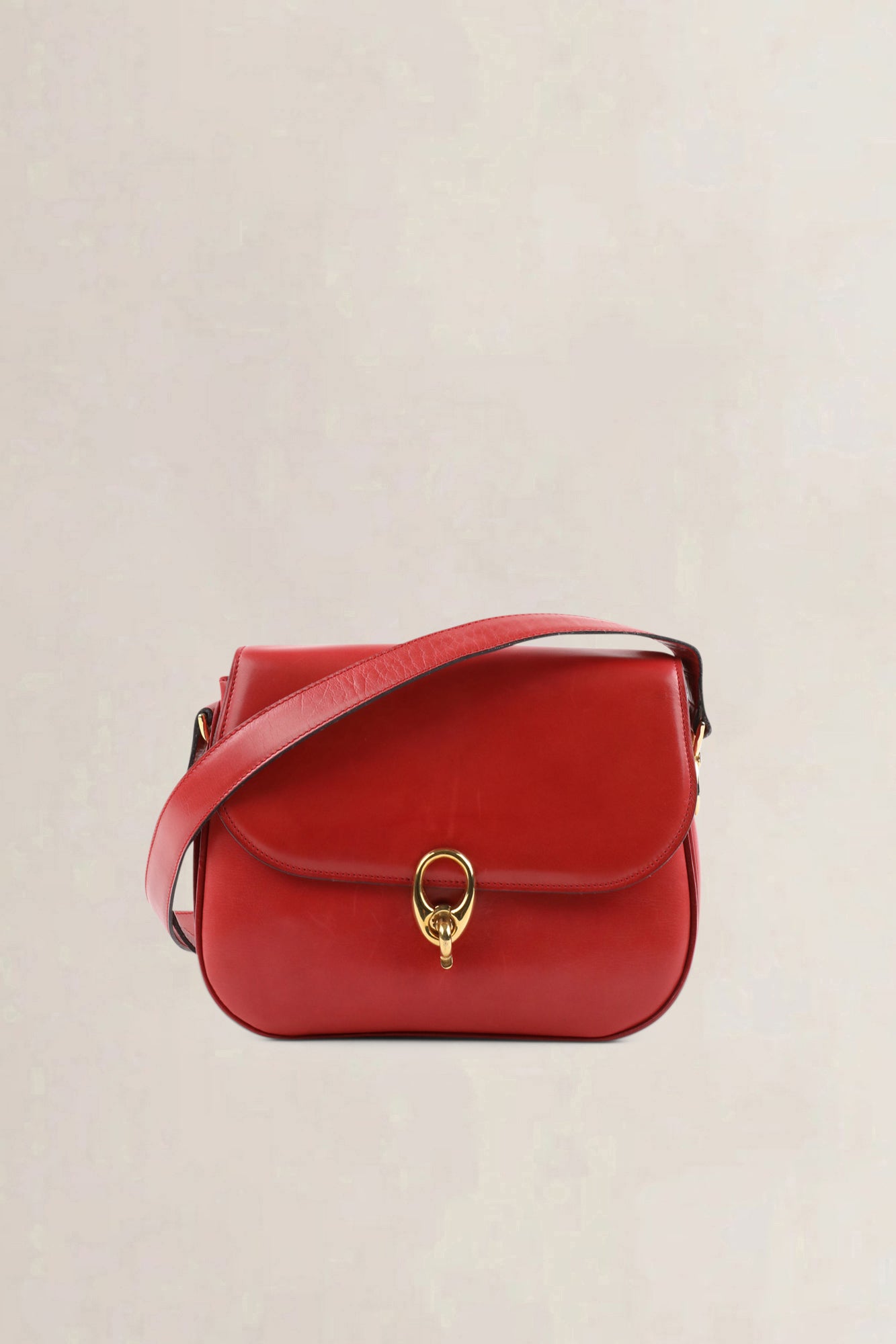 Céline Red Vintage Céline Crossbody Bag