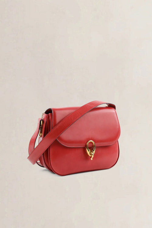 Céline Red Vintage Céline Crossbody Bag