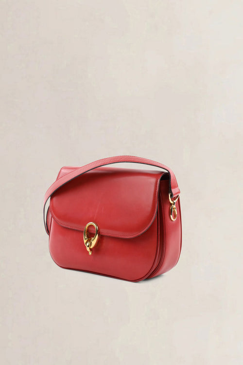Céline Red Vintage Céline Crossbody Bag
