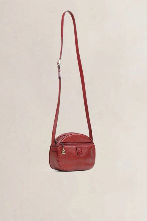 Céline Vintage Red Crossbody Bag