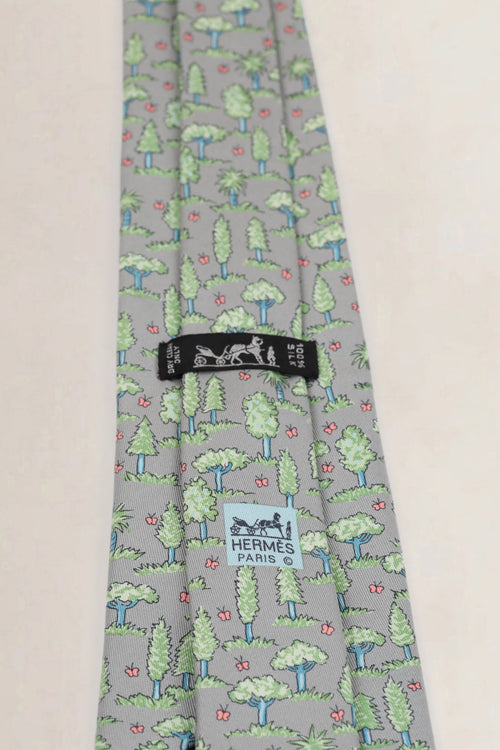 Hermès Silk Tie