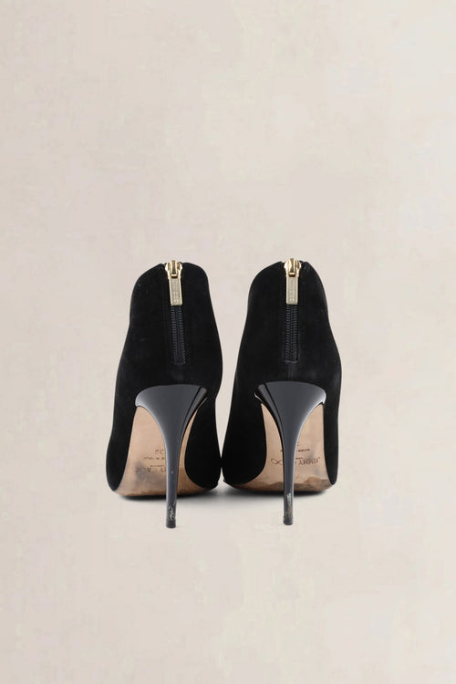 Jimmy Choo Black Suède Pumps