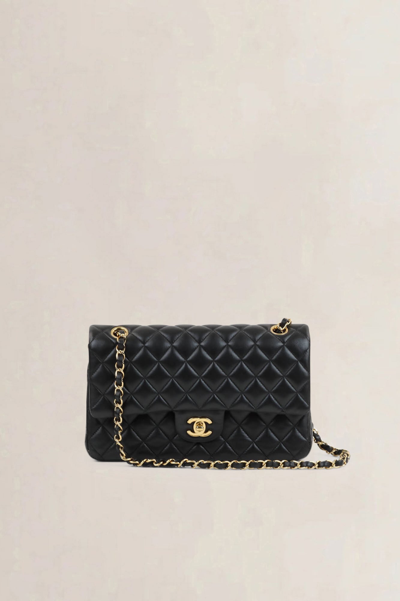 Chanel Black 11.12 Timeless Medium Shoulder Bag