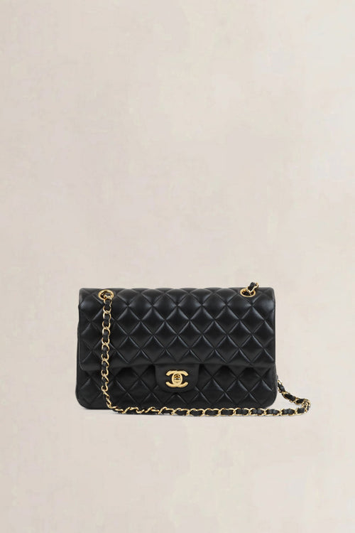 Chanel Black 11.12 Timeless Medium Shoulder Bag