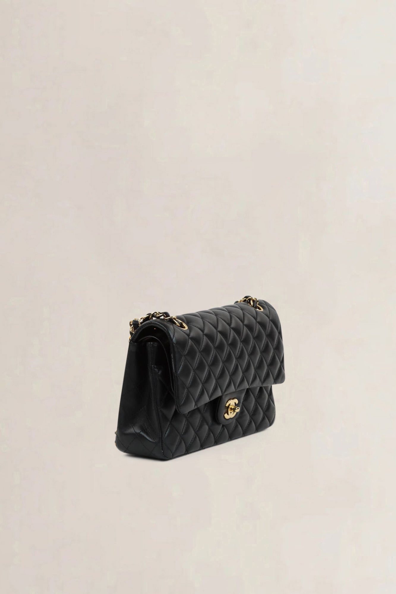 Chanel Black 11.12 Timeless Medium Shoulder Bag
