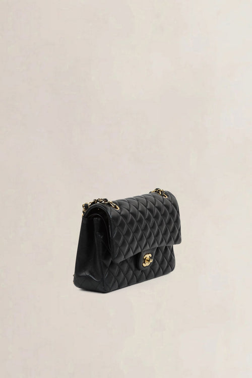 Chanel Black 11.12 Timeless Medium Shoulder Bag