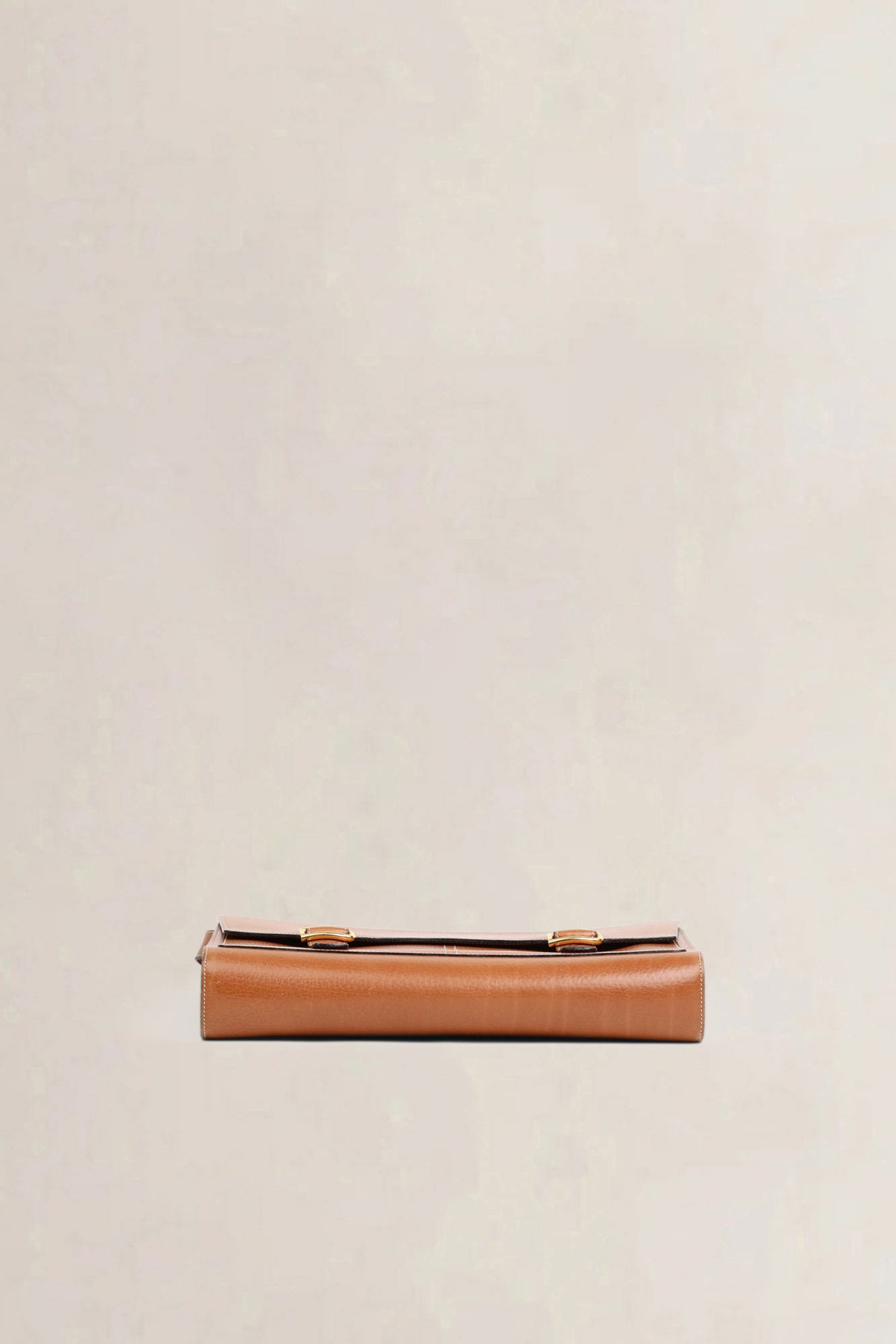 Delvaux Camel Kot Kot Document Bag