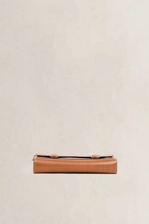 Delvaux Camel Kot Kot Document Bag