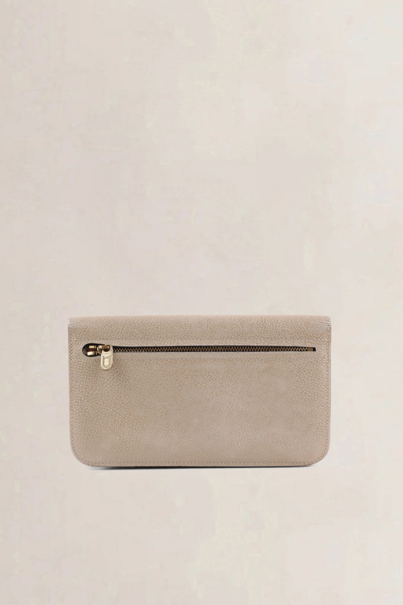 Delvaux Taupe Escudo Wallet