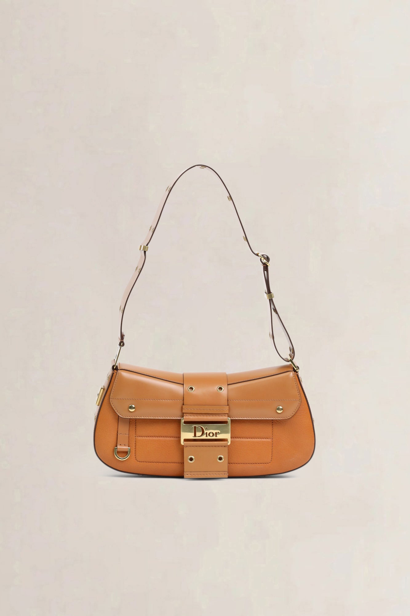 Christian Dior Camel Colombus Shoulder bag