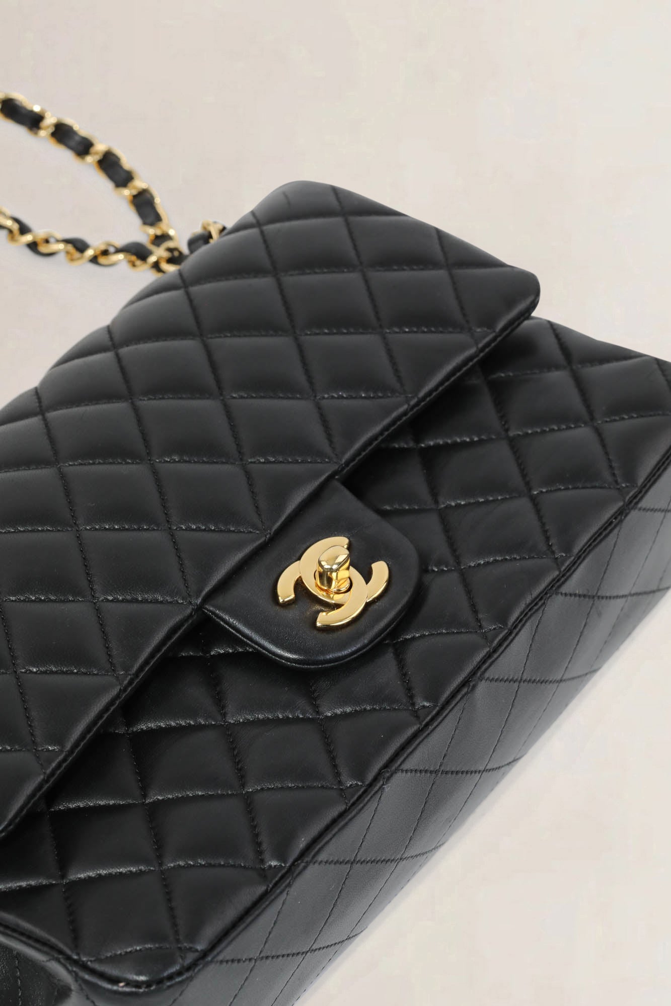 Chanel Black 11.12 Timeless Medium Shoulder Bag