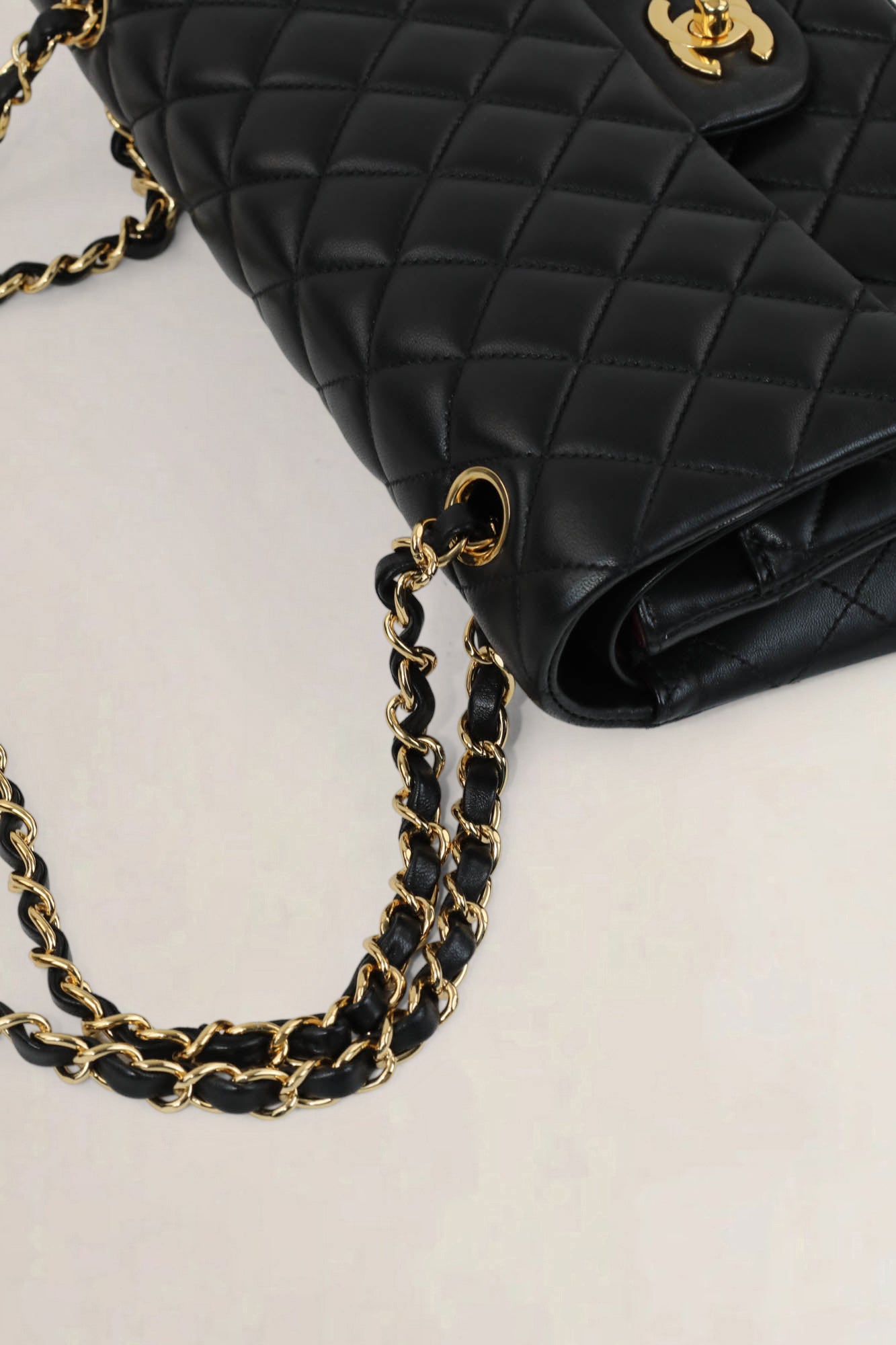 Chanel Black 11.12 Timeless Medium Shoulder Bag