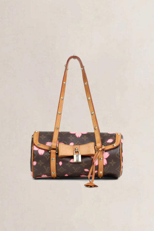 Louis Vuitton x Takashi Murakami Cherry Blossom Papillon Shoulder Bag