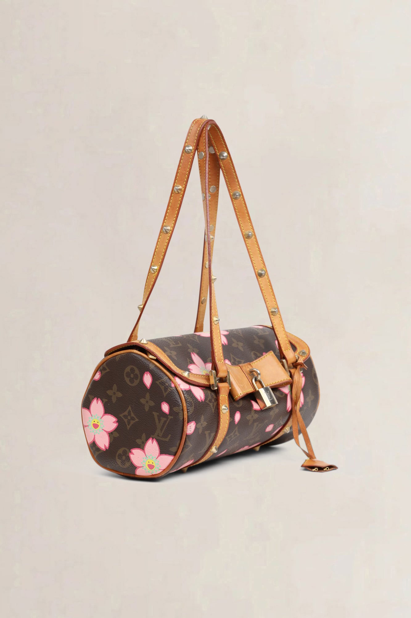 Louis Vuitton x Takashi Murakami Cherry Blossom Papillon Shoulder Bag