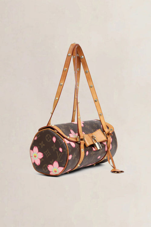 Louis Vuitton x Takashi Murakami Cherry Blossom Papillon Shoulder Bag