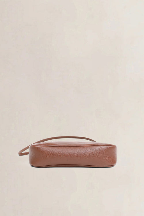 Delvaux Brown Mango PM Crossbody Bag