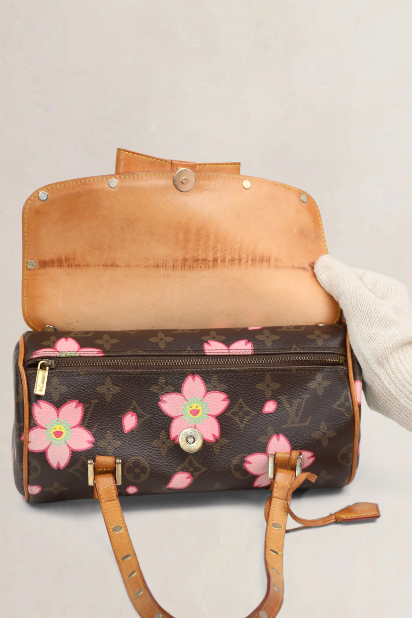 Louis Vuitton x Takashi Murakami Cherry Blossom Papillon Shoulder Bag