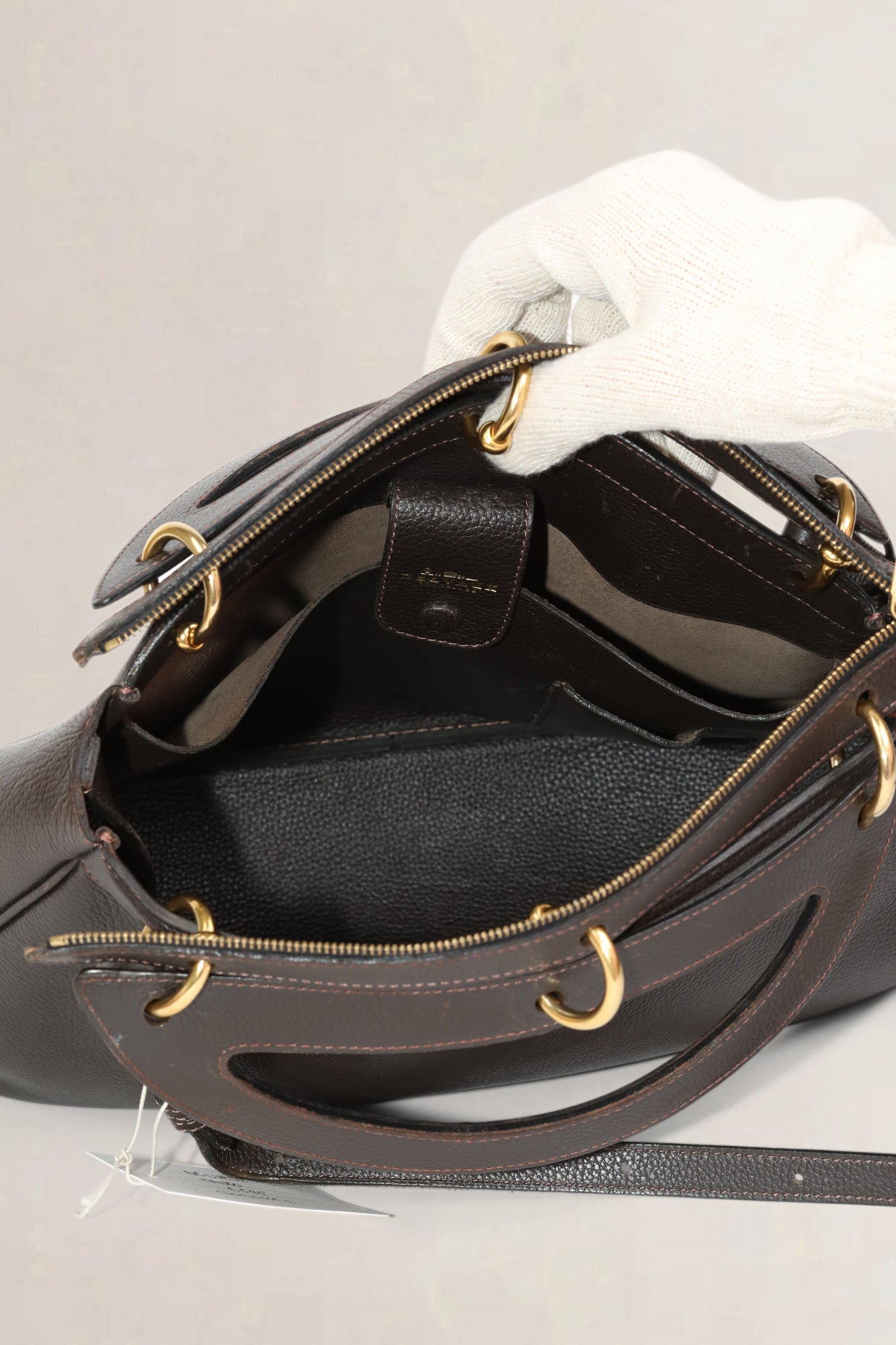 Delvaux Brown Mango GM Crossbody Bag