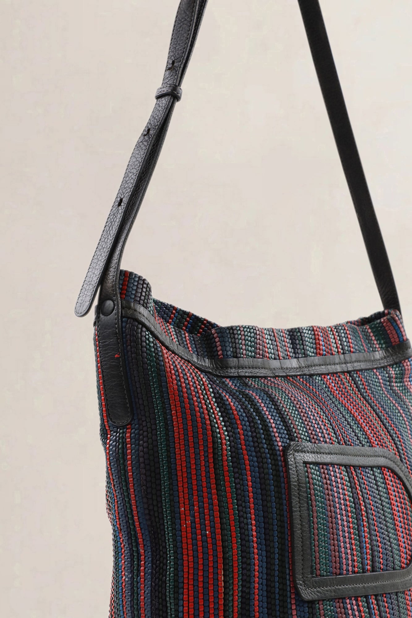 Delvaux Le Pin multicolour Toile de Cuir — preloved