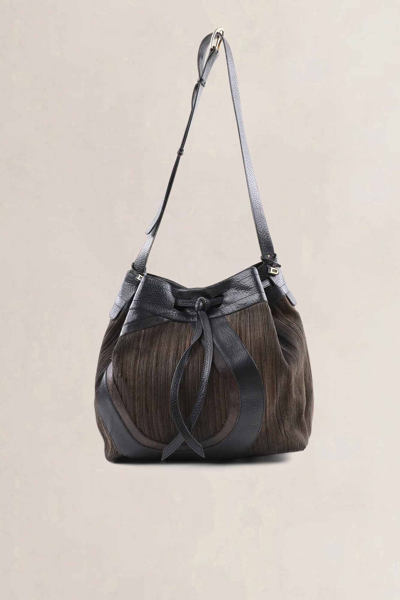 Delvaux Desert Toile de Cuir brown — vintage