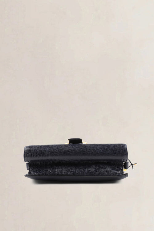 Delvaux Blue Leather Crossbody Bag
