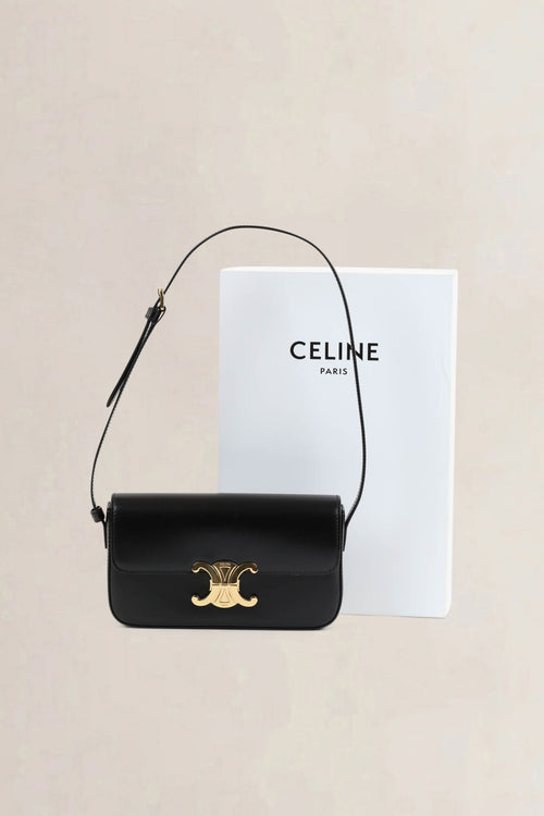 Céline Black Claude Shoulder Bag