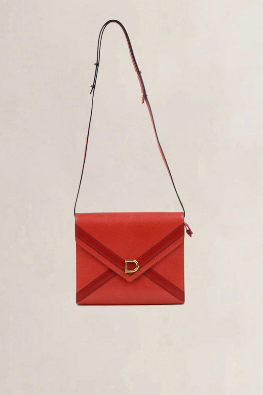 Delvaux Red Crossbody Bag