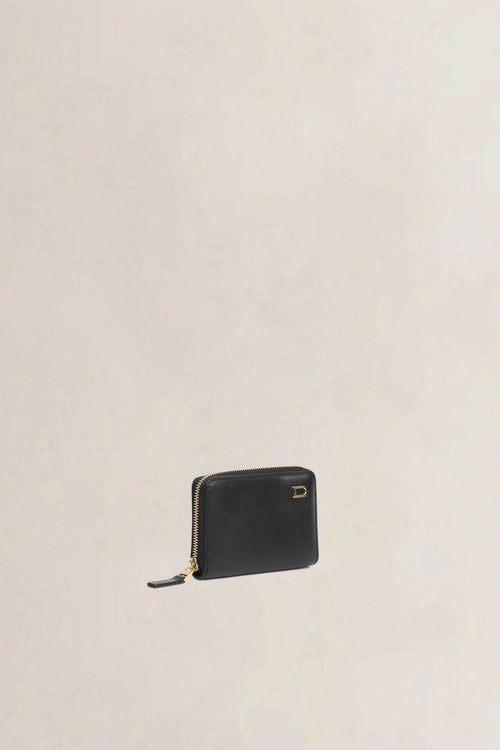 Delvaux Black Wallet