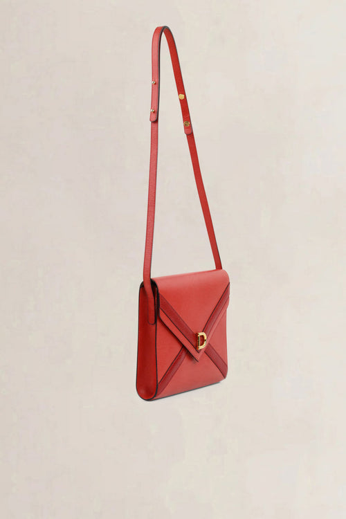 Delvaux Red Crossbody Bag