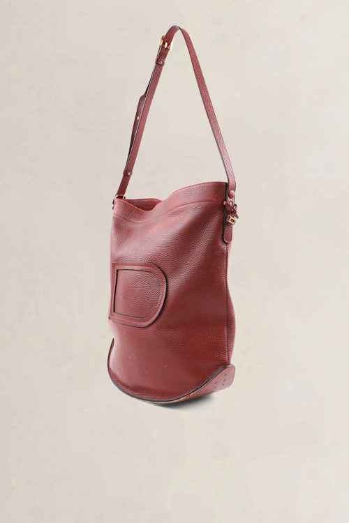Delvaux Rosso Le Pin Crossbody Bag