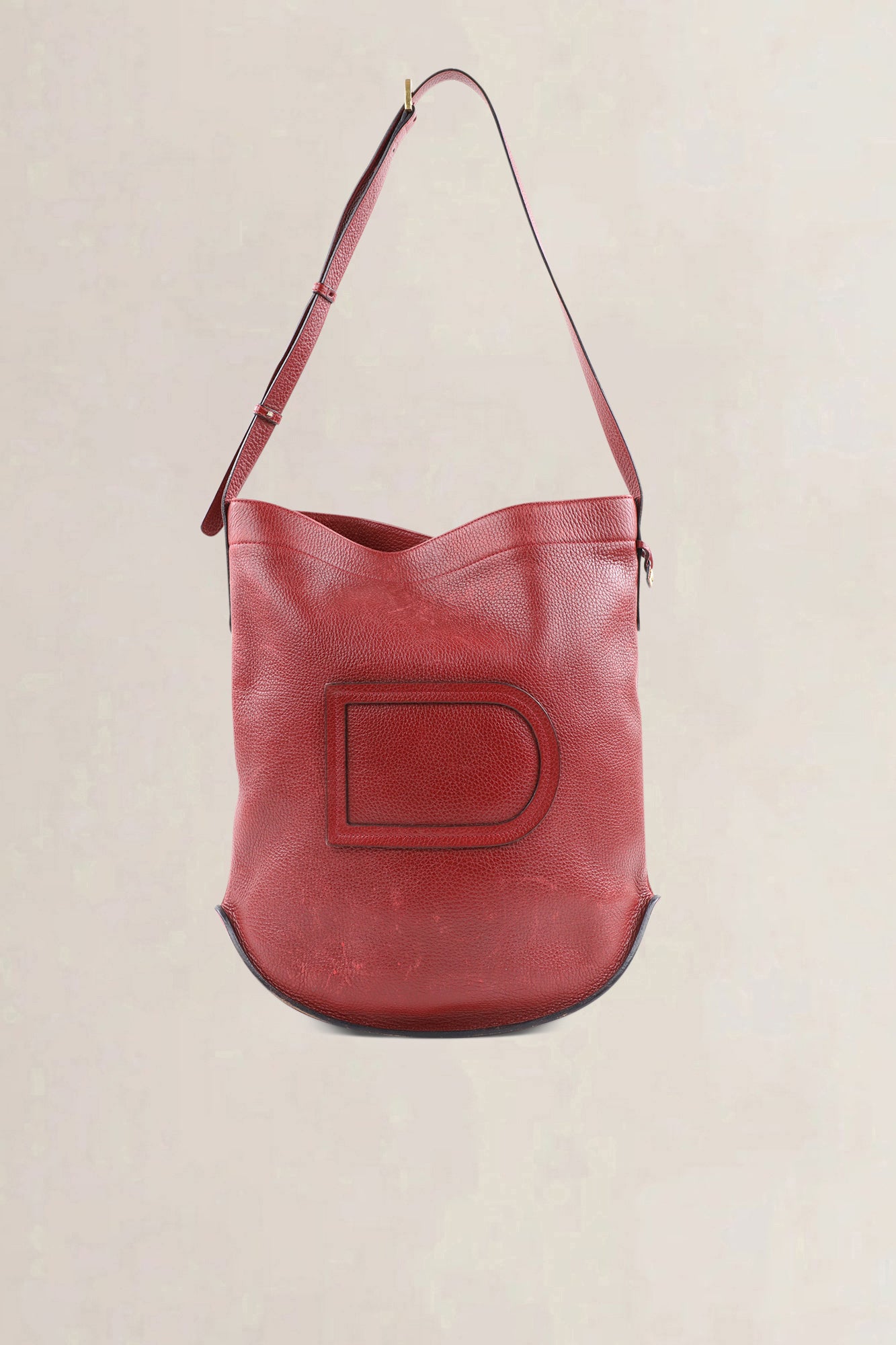 Delvaux Rosso Le Pin Crossbody Bag