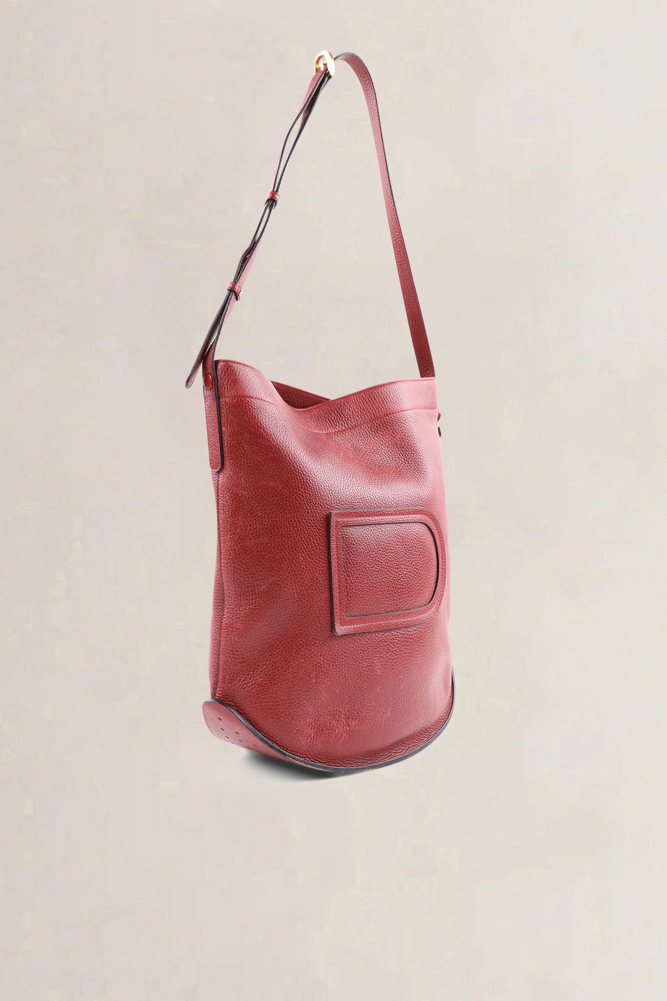 Delvaux Rosso Le Pin Crossbody Bag