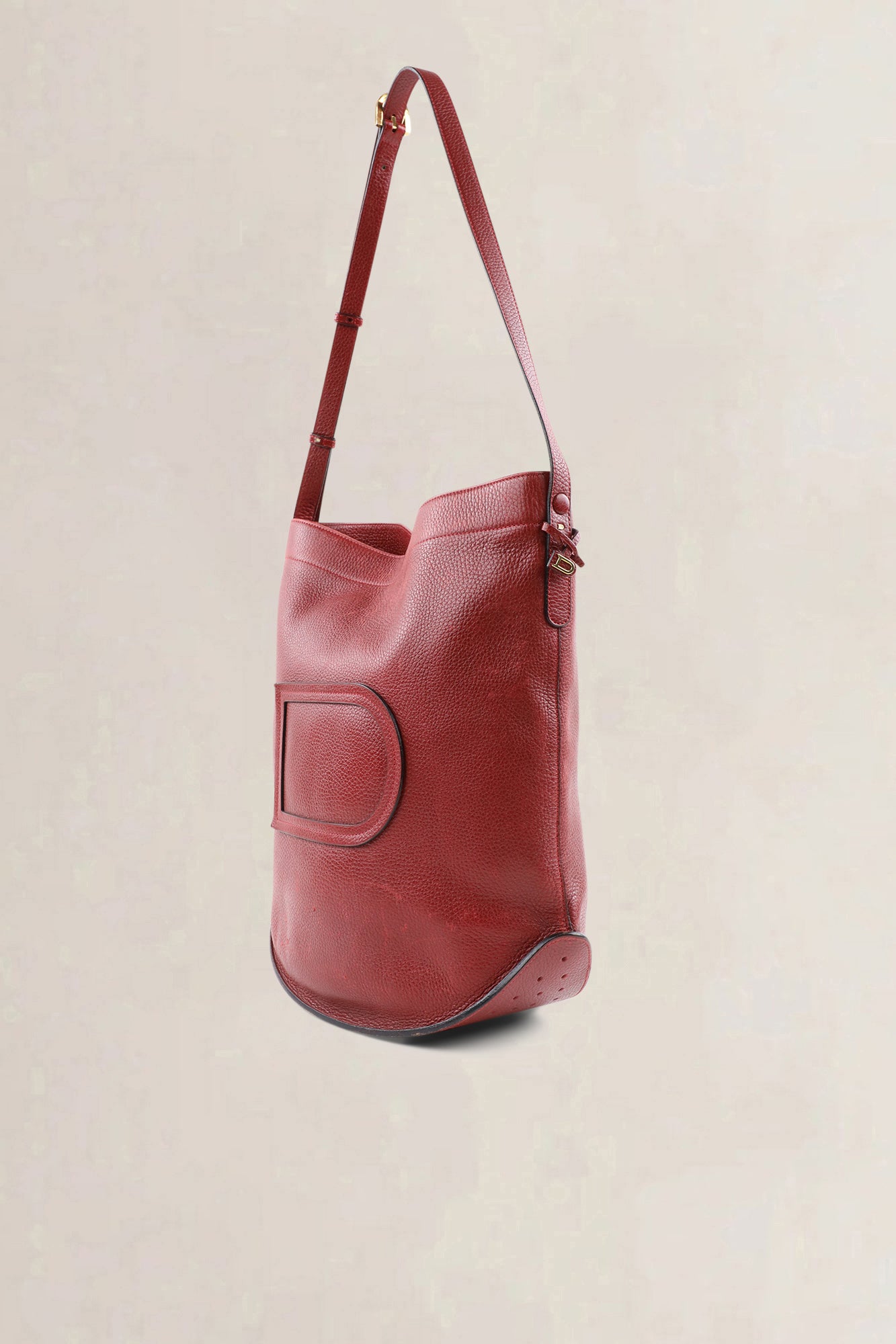 Delvaux Rosso Le Pin Crossbody Bag