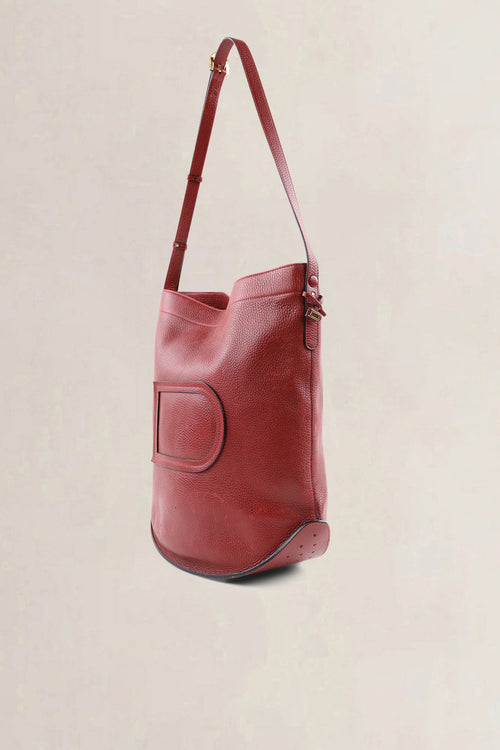 Delvaux Rosso Le Pin Crossbody Bag