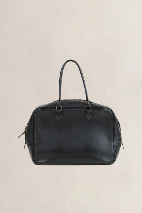Hermès Black Plume Top Handle Bag
