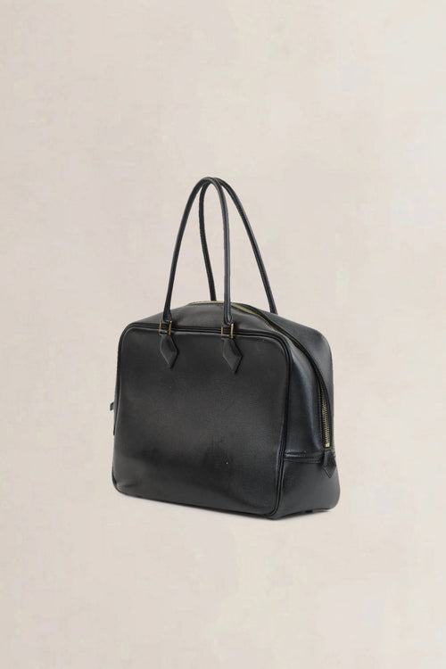 Hermès Black Plume Top Handle Bag