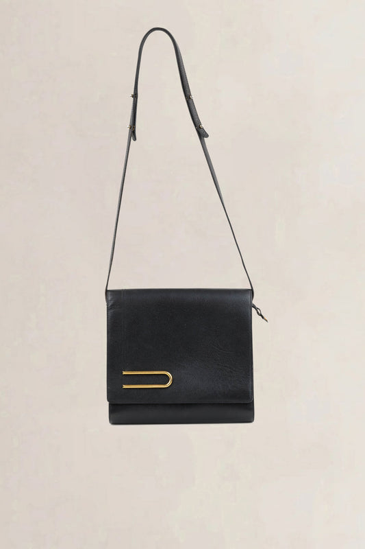 Delvaux Black Diademe Crossbody Bag