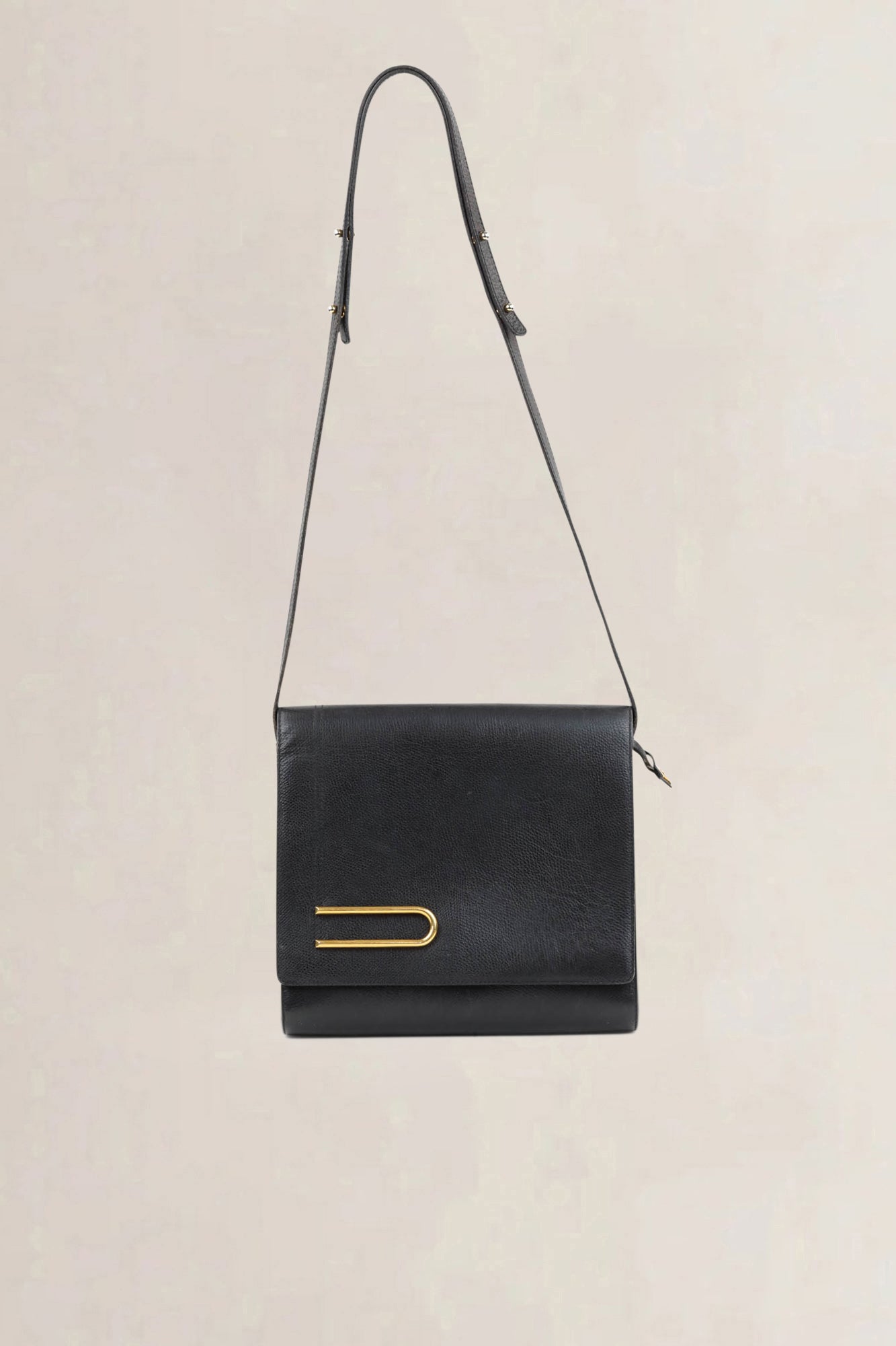 Delvaux Black Diademe Crossbody Bag