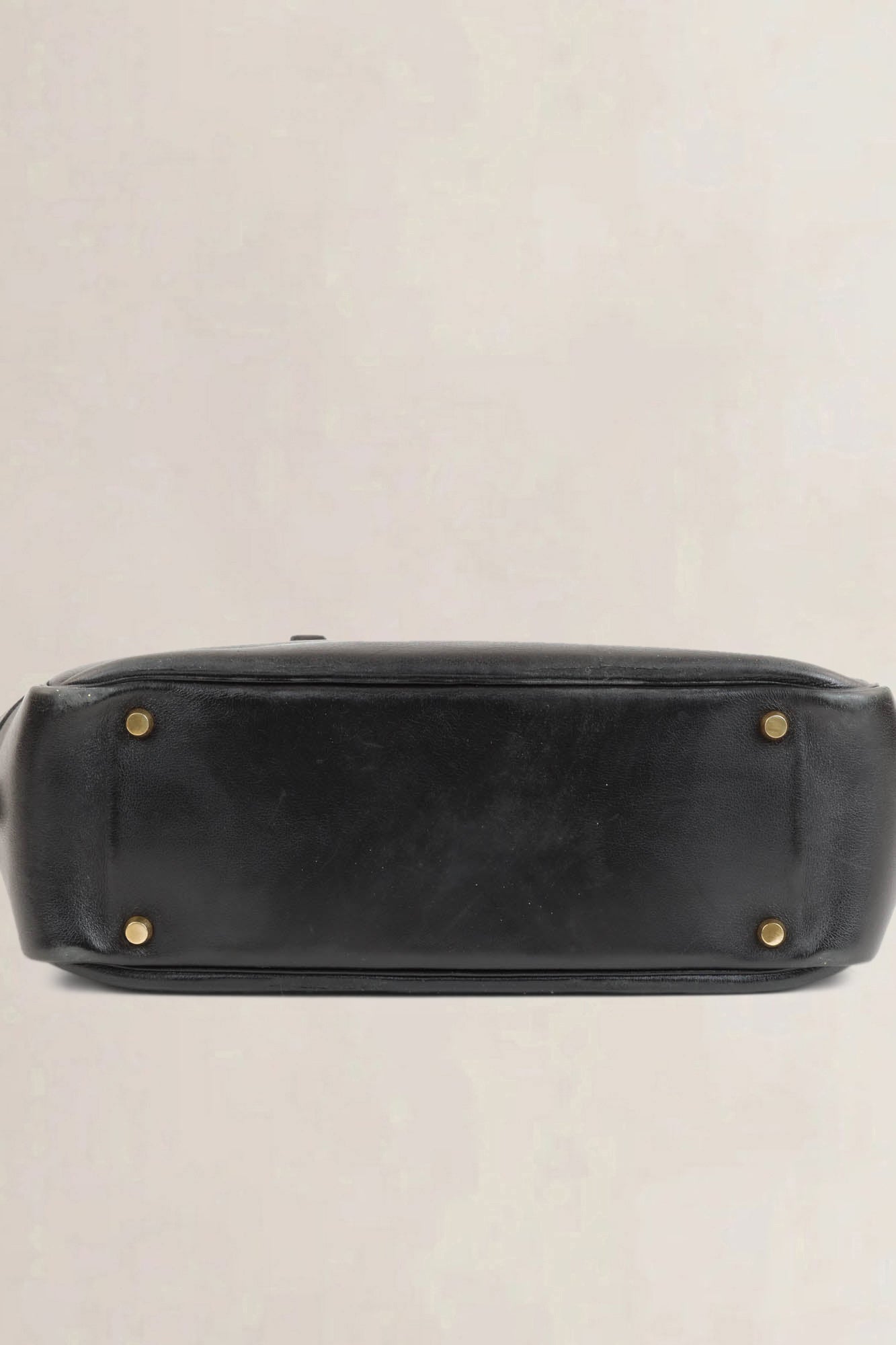 Hermès Black Plume Top Handle Bag