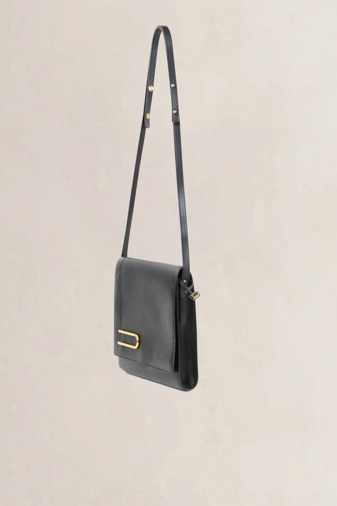 Delvaux Black Diademe Crossbody Bag