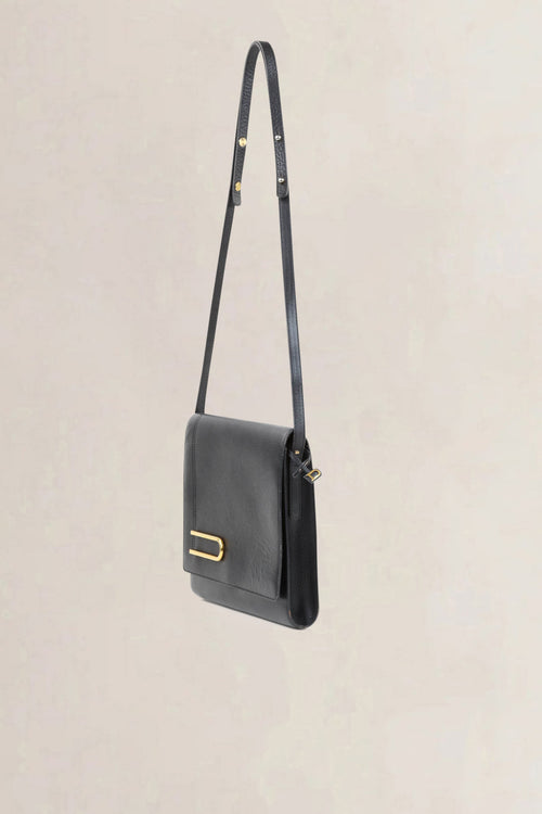 Delvaux Black Diademe Crossbody Bag