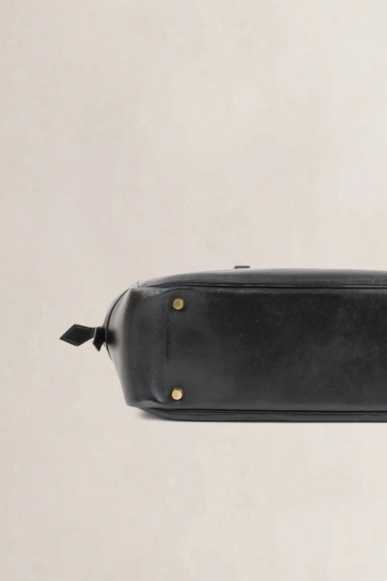 Hermès Black Plume Top Handle Bag