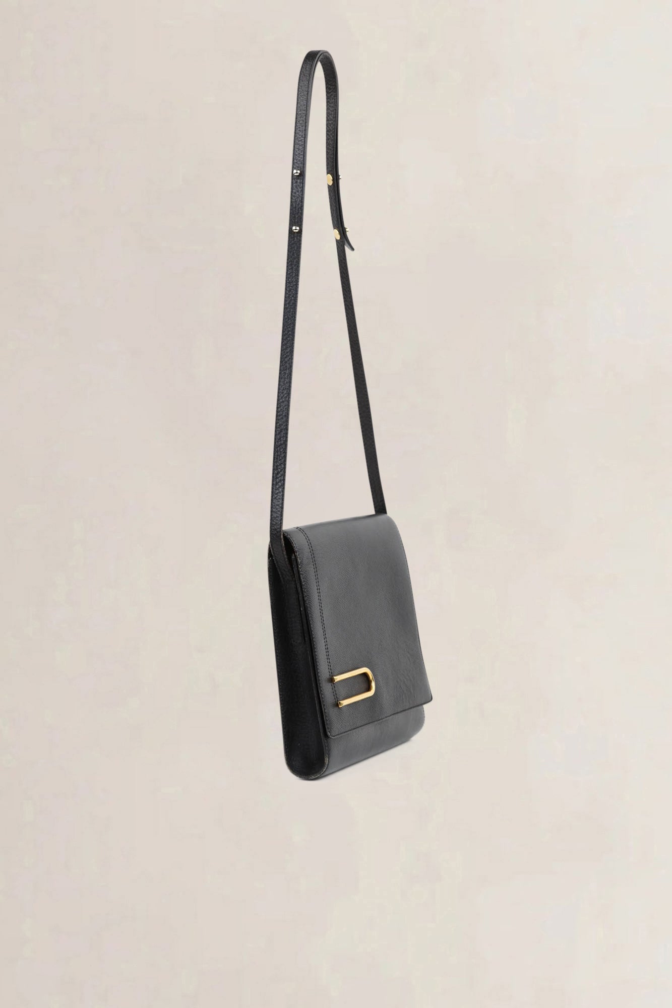 Delvaux Black Diademe Crossbody Bag